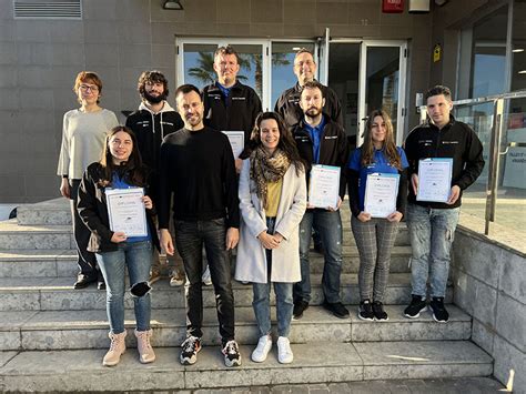 Els alumnes del taller dOcupació TAvalem Vinaròs InnovaWeb finalitzen