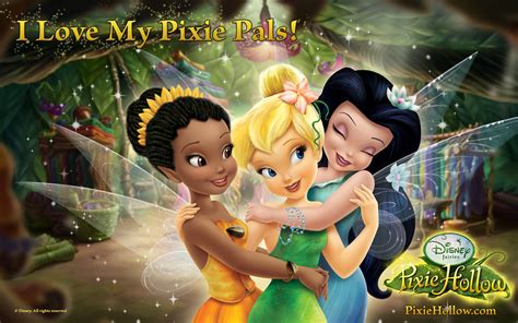 Tinkerbell And Silvermist Wallpaper