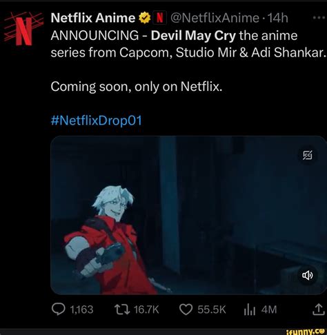 Netflix Anime Netflixanime Announcing Devil May Cry The Anime