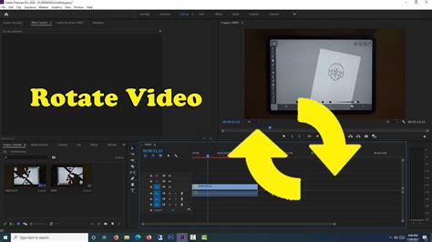 How To Rotate A Video In Adobe Premiere Pro Portrait To Landscape