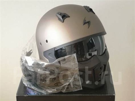 Мото шлем трансформер Scorpion EXO Covert-X (fiberglass) - размер L, XL ...