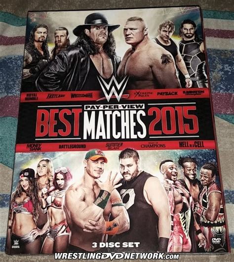 Exclusive First Look Photos Of Wwe Best Ppv Matches 2015 Dvd In