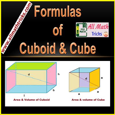 Cube Surface Area Formula