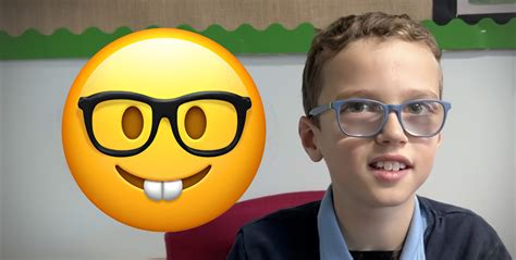 Menino De Anos Pede Para A Apple Mudar O Emoji De Nerd Por