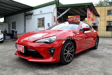 嚴選專區 Toyota豐田 Gr86 2017年toyota 86 20手自排 日本原裝進口雙門跑車超帥超有型~