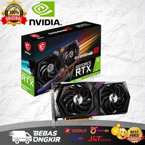 jual vga msi rtx  gaming   gb gddr rtx  shopee indonesia
