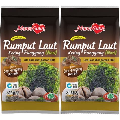 Jual Pcs Rumput Laut Panggang Rasa Sapi Panggang Korea Gr