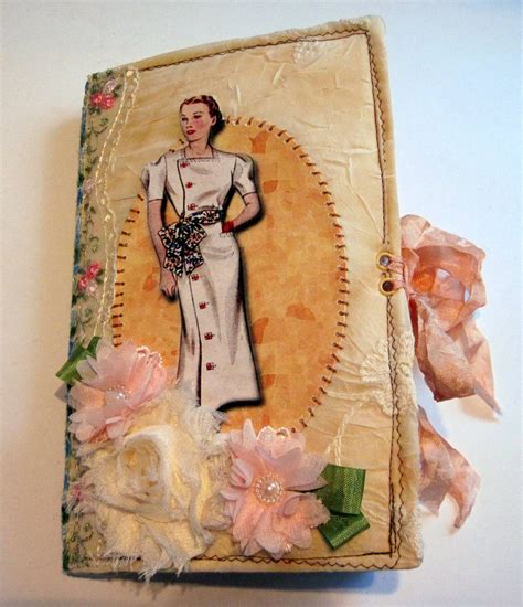 Vintage Fashion Journal Etsy Art Journal Cover Vintage Fashion