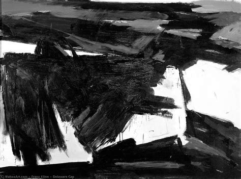 Reproductions D art De Musée Delaware Gap 1958 de Franz Kline Inspiré