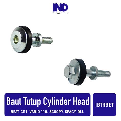 Jual Baut Baud Tutup Head Cover Mesin Cylinder Silinder Head Seal Beat