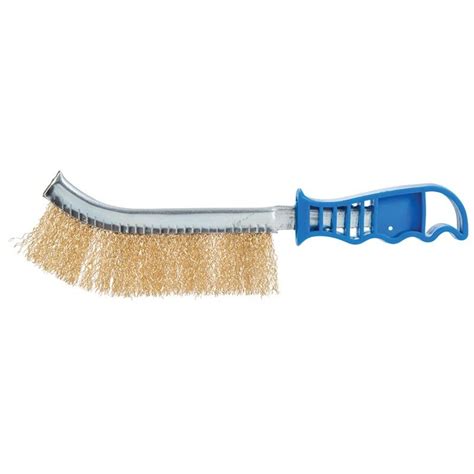 Silverline 699874 Brassed Wire Brush Brass