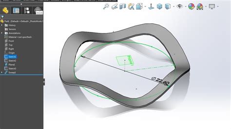 Solidworks Tips 24 Wave Washer Modeling Tutorial In Solidworks Youtube