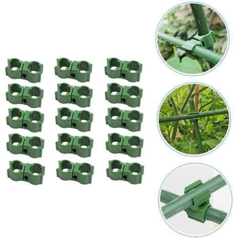 Pi Ces Pied De Vigne Grimpante Clips De Treillis En Plastique