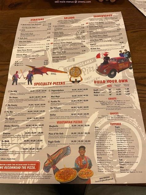 Online Menu Of Hideaway Pizza Restaurant Norman Oklahoma 73069 Zmenu