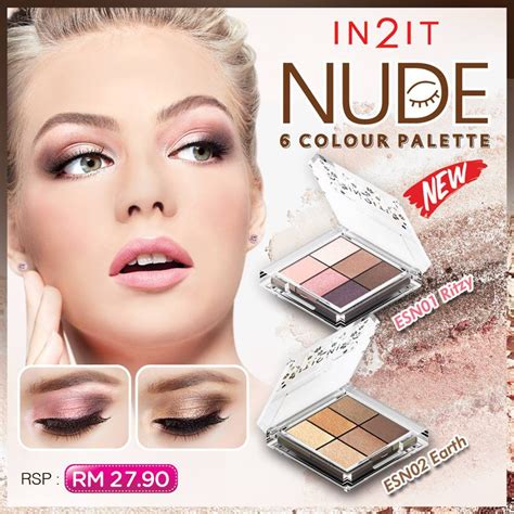 IN2IT NUDE 6 COLOUR PALETTE ESN Shopee Malaysia