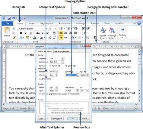 Word Indent Paragraphs In Word Tutorial Desk