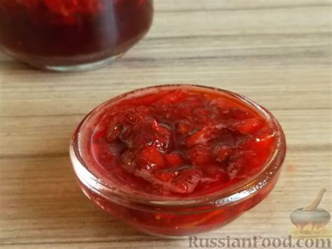 Рецепт: Конфитюр из клубники на RussianFood.com