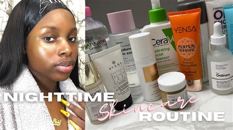 Glowy And Dewy Pm Skincare Routine Preventing Breakouts Oily Skin