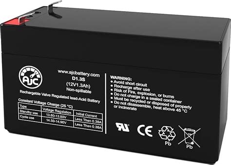 Amazon Ajc Battery Compatible With Ultratech Ut V Ah