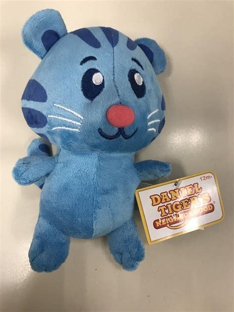 Daniel Tiger Plush Mini Tigey Figure Stuffed Toy Soft Cute Snuggle Doll Rare 1940086186