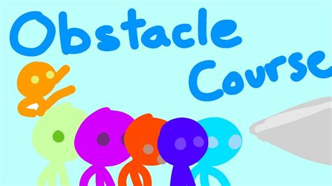 Obstacle Course Stick Figures Youtube