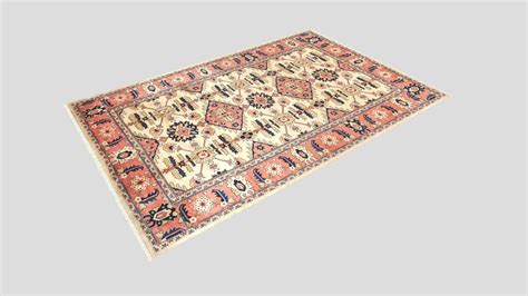 Persian Mahal Carpet Download Free 3d Model By Mfb64 Fb72ff3