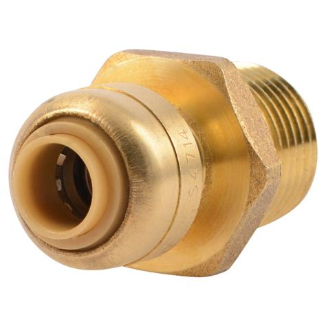 Sharkbite In In O D Push To Connect X In Mip Brass