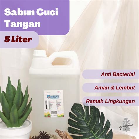 Jual Sabun Cuci Tangan Hand Soap Liter Jerigen Aroma Segar Wangi