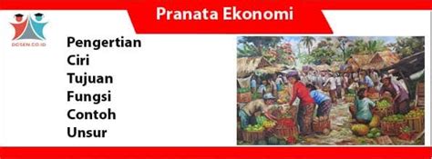 Pranata Ekonomi Pakdosen Co Id