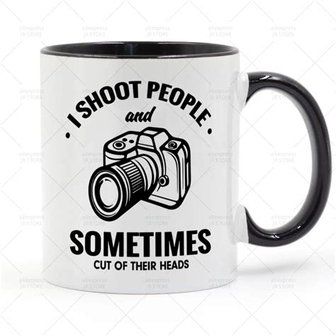 I Shoot People And Sometimes Cut Off Their Heads Mug Ceramic Cup Ts