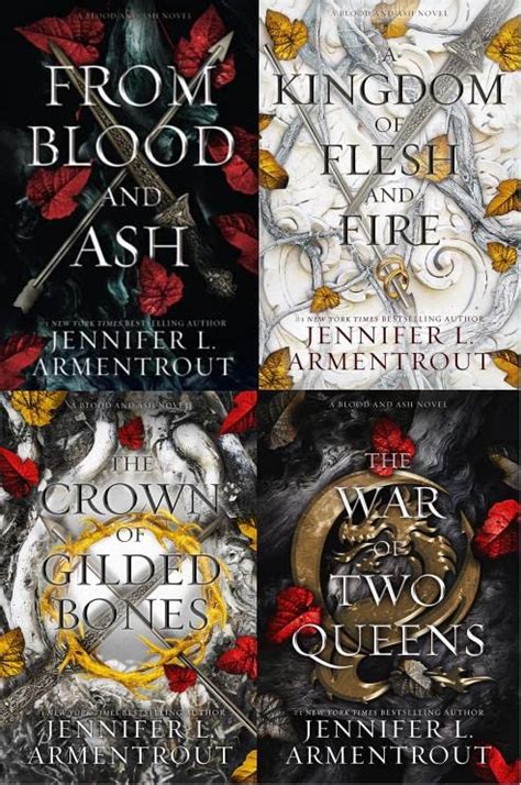 Buy Blood And Ash Complete Series 4 Book Collection Set By Jennifer L