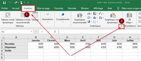 Cr Er Le Diagramme Parcours Guid Excel