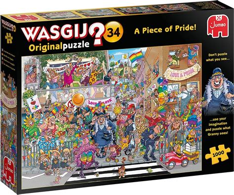 Jumbo Wasgij Original A Piece Of Pride Jigsaw Puzzles For