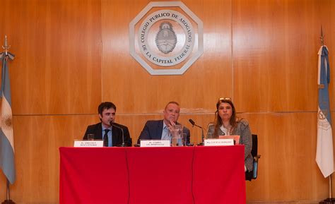 Lorenzetti Dio Una Conferencia Sobre Acciones Colectivas En El Colegio