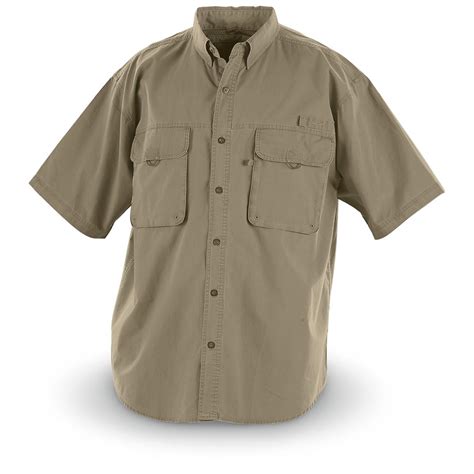 North River® Short Sleeved Outdoor Shirt 162612 Shirts At