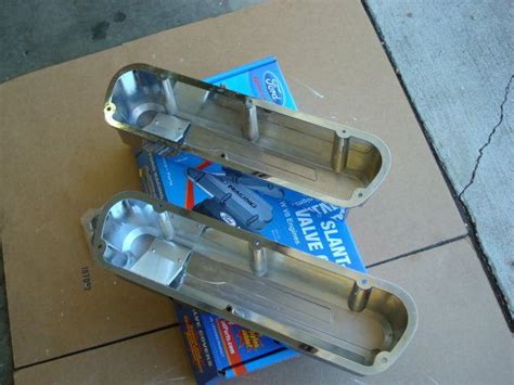 Sell Ford Racing Chrome Valve Covers 302 351w Small Block Ford In