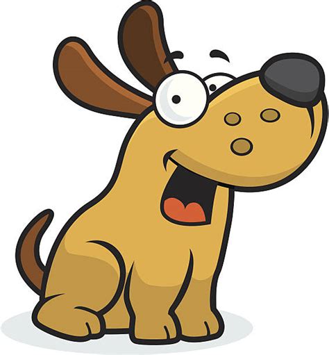 Royalty Free Cartoon Of Dogs Smiling Clip Art Vector Images