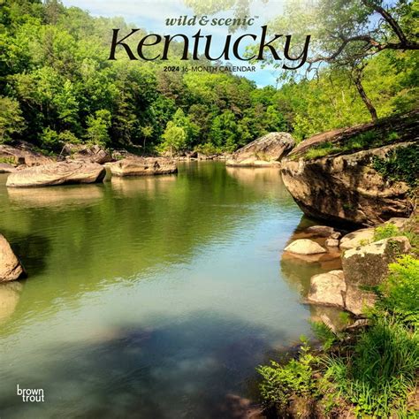 2024 Kentucky Wall Calendar - Edith Gwenore