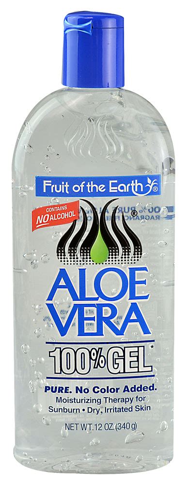 Fruit Of The Earth Aloe Vera Gel Oz Vitacost