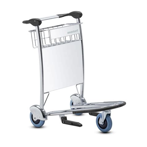 Carrello Portabagagli Per Terminal D Aeroporto Travel 300 BL Wanzl