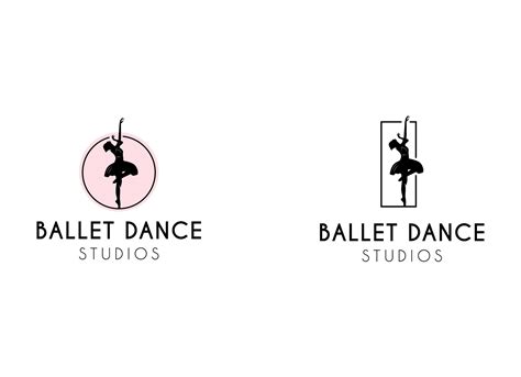 People playing ballet logo design. Ballet studios logo 28121350 Vector ...