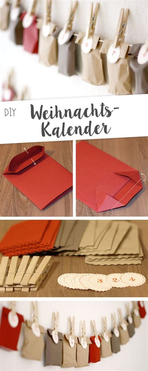 Diy Weihnachtskalender Weihnachtskalender Adventkalender Diy