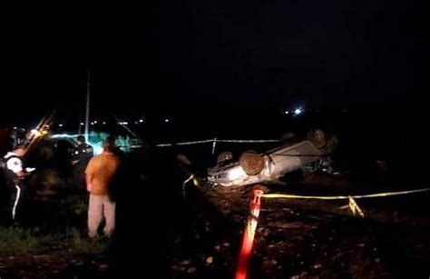 Volcadura Deja A Una Mujer Sin Vida Y Otra Lesionada En Angostura Luz