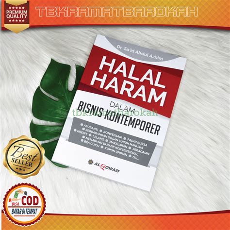 Jual Cod Buku Halal Haram Dalam Bisnis Kontemporer Soft Cover Dr