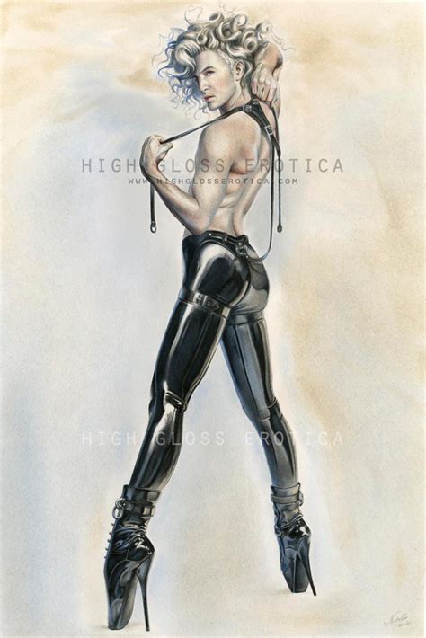 Gay Art Limited Edition Gicl E Print Of Contemporary Pinup Etsy