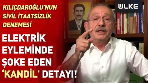 Kemal Kılıçdaroğlu nun Elektrik Faturası Eylemindeki Dikkat Çeken