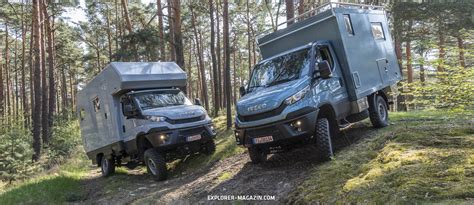 Kompakt Klasse Iveco Daily Allrad Wohnmobil Im Vergleichstest