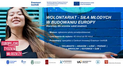 Erasmus InnHUB zaprasza szkoły do uczestnictwa w warsztatach dla