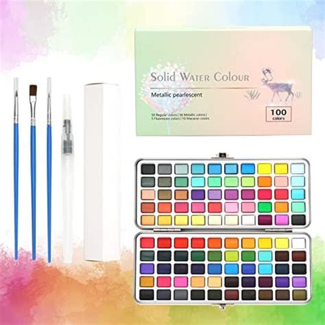 Juego Pintura Acuarela De Color Colores De Acuarela Profesional