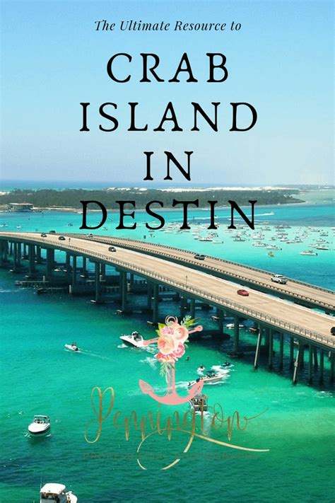 Crab Island In Destin Florida Map United States Map